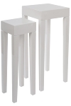 side table "Karla", white