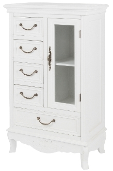 cupboard "Elegance", with 5 drawers 1 door