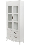 cupboard "Elegance", with glass 2 drawers und