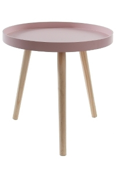 side table "Sanne", pink