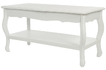 coffee table "Meridian", white