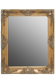 mirror "Bozorg I", golden