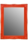 mirror "Rangi II", orange