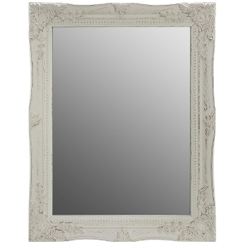 mirror "Rangi II", white