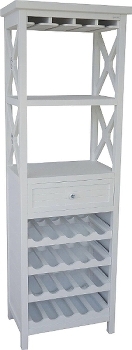 rack "Marina", with bottle shelfs