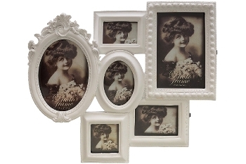 Family Frame 6 "Sarina", white
