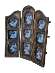 folding screen picture frame "Sanya", golden