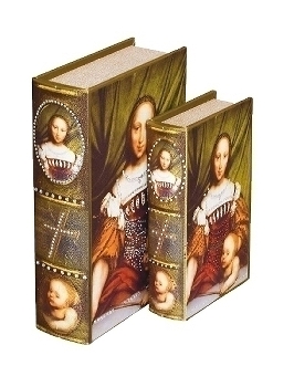 book box set of 2 "Mona"