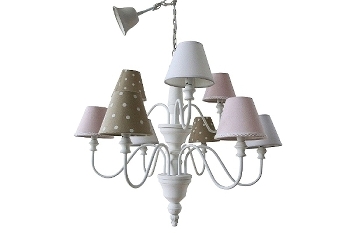 pendant lamp "Stella", with 6 lamps NO