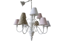 pendant lamp "Stella", with 6 lamps NO