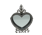 metal lantern "Lana", heart shape, big