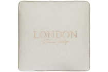 cushion "London Tower Bridge", white