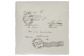 cushion "Postcard"