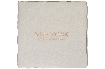 seat cushion "New York", square