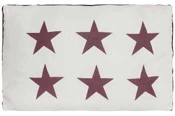 cushion "Six Stars"