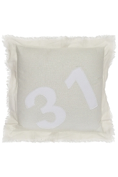 31 cushion "Thirty One", white