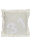 31 cushion "Thirty One", white