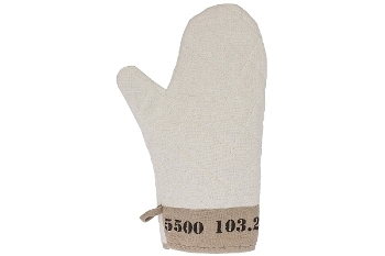 oven glove "Numbers"