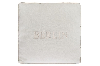 Berlin cushion "Berlin", white