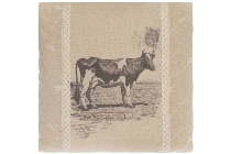 cushion "Cow", square