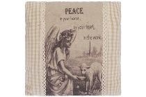 cushion "Peace", square