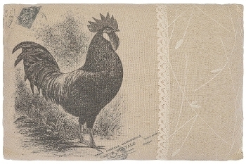 Kissen "Rooster", rechteckig