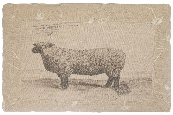 cushion "Sheep", rectangular