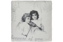 cushion "Violin Girls"