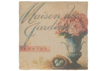 cushion "Maison des Jardins"