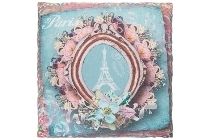 cushion "Pink Paris"