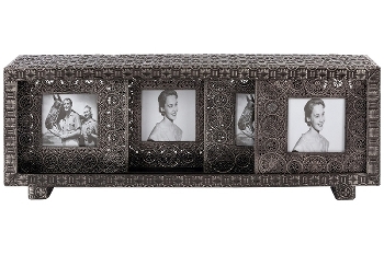 metal picture frame set of 3 "Hazine"