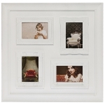 Family picture frame "Bjelle", white