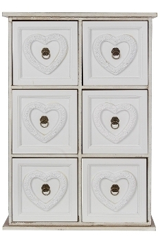 mini side board "Eno", 6 drawers