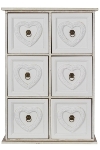 mini side board "Eno", 6 drawers