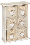 mini side board "Lenni", 6 drawers