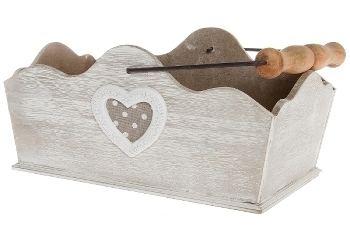 Wood basket "Holm"