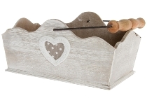 Wood basket "Holm"
