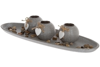 Tealight holder with tablet "Teresa"