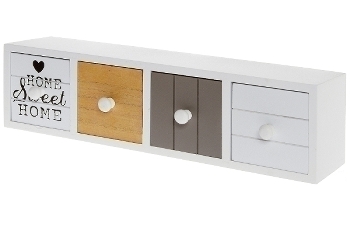 Mini sideboard with 4 drawers