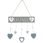 Decoration Lettering HOME - blue