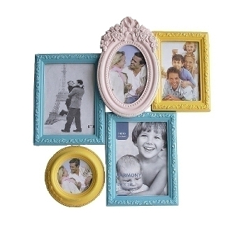 colourful family frame (5 photos) "Soley"