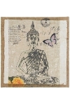 canvas picture Buddha "Buddha Relax"