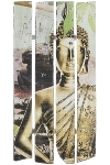 wooden mural Buddha design "Buddha Calm"