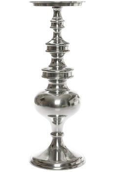aluminium candle holder "Bodhi",  big