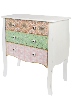 side board "Paisley", with 3 drawers