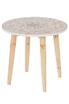 side table "Paisley", round