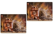 Platzset 'Kaffee' , 2-tlg. Set