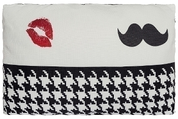 cushion with filling "Madame et Monsieur"