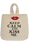 Türstopper "Keep Calm and Kiss"