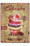 wooden plate "Cupcake I"